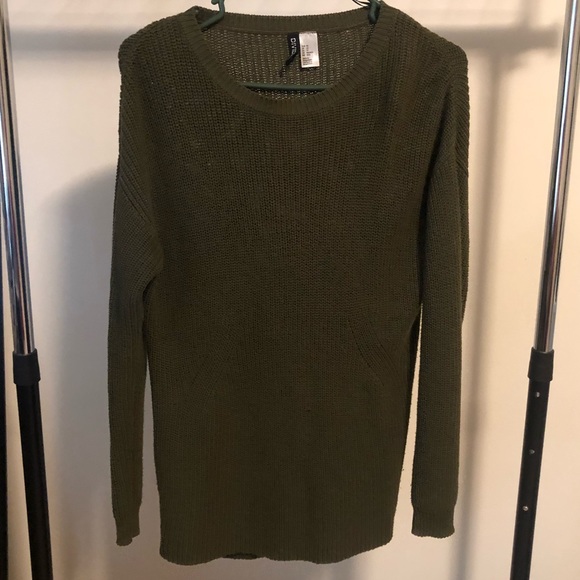 Green H&M Sweater - Picture 1 of 3